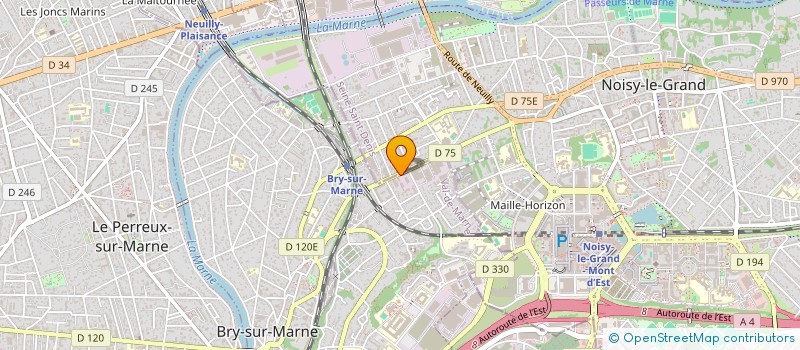 localisation de l'entreprise ALTIMMO  BRY-SUR-MARNE