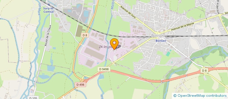 localisation de l'entreprise ALTIMMO  BONSON