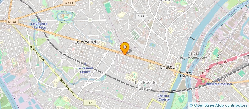 localisation de l'entreprise ALTIMMO  CHATOU