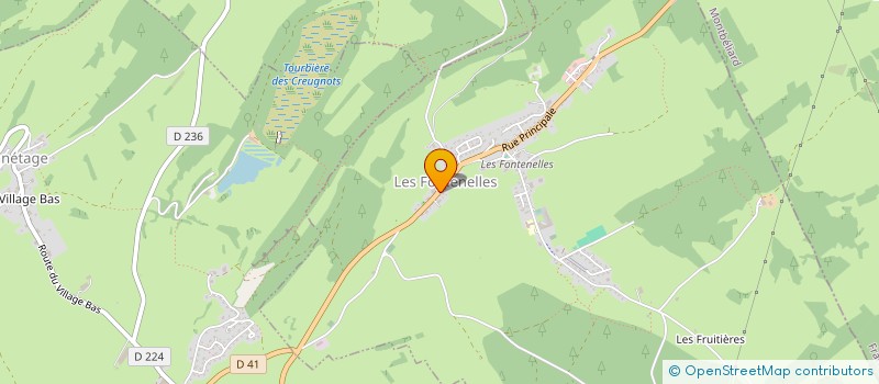 localisation de l'entreprise ALTIMO  LES FONTENELLES