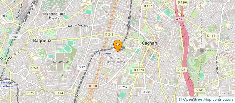 localisation de l'entreprise ALTIMUST SASU à CACHAN