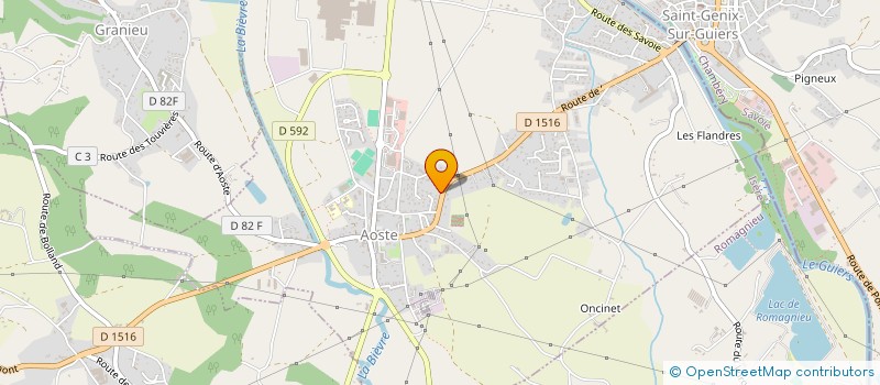 localisation de l'entreprise ALTIN FRERES  AOSTE