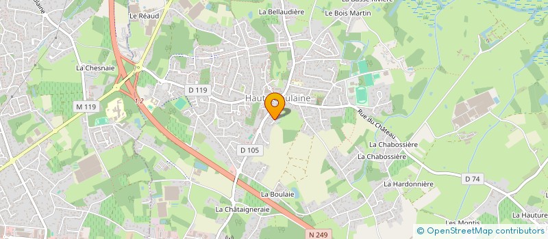 localisation de l'entreprise ALTINOVA  HAUTE-GOULAINE