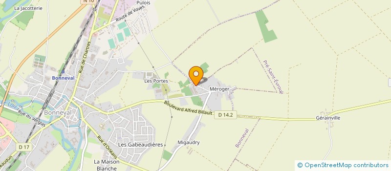 localisation de l'entreprise ALTINOX à BONNEVAL
