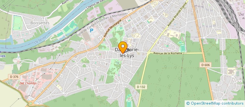 localisation de l'entreprise ALTINPINAR à DAMMARIE-LES-LYS