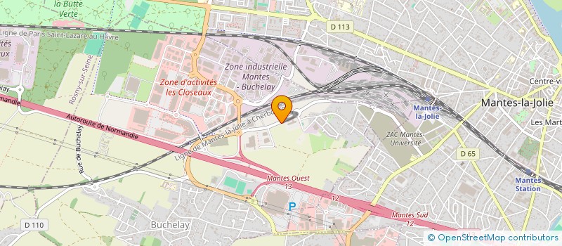 localisation de l'entreprise ALTINUM INGENIERIE à BUCHELAY