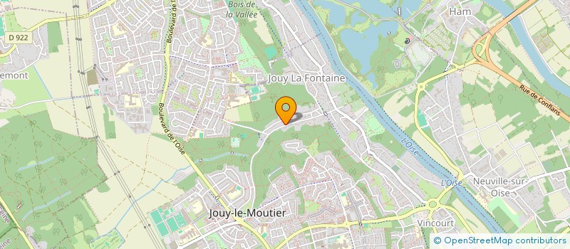 localisation de l'entreprise ALTIORA  JOUY-LE-MOUTIER