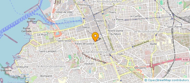 localisation de l'entreprise ALTIORA GROUP  MARSEILLE