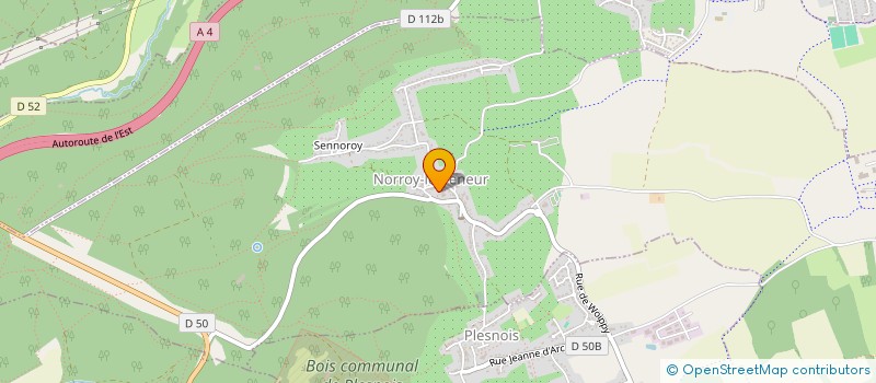 localisation de l'entreprise ALTIORA HOLDING  NORROY-LE-VENEUR