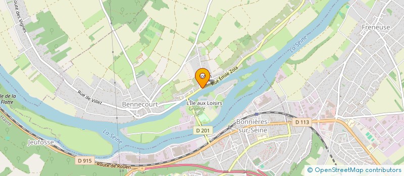 localisation de l'entreprise ALTIORA INVESTIS  BENNECOURT