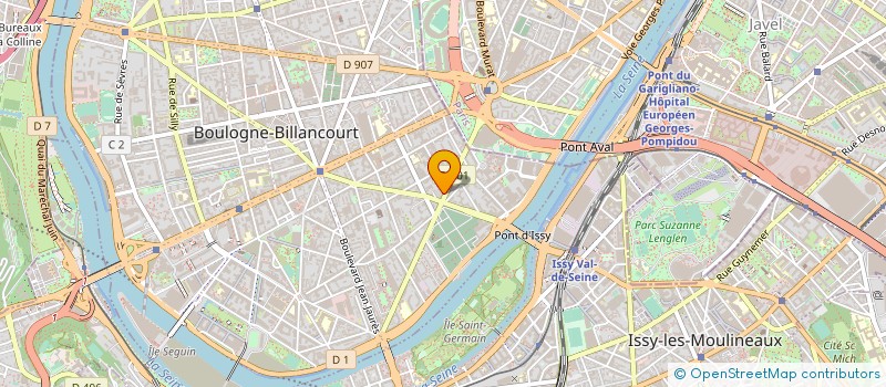 localisation de l'entreprise ALTIORA TMF  LE CHESNAY-ROCQUENCOURT