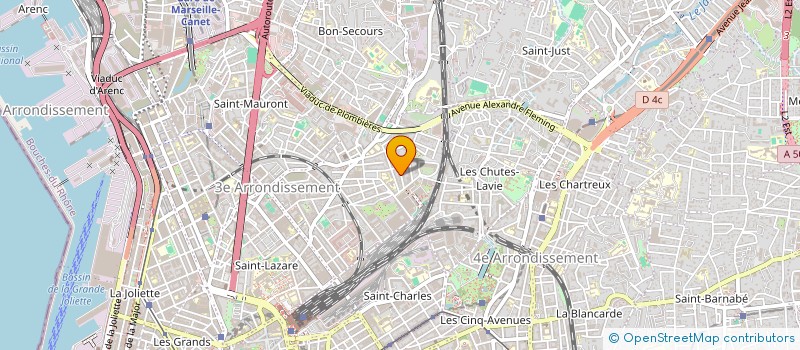 localisation de l'entreprise ALTIPLANO à MARSEILLE