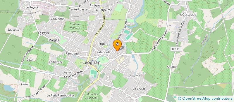 localisation de l'entreprise ALTIPROPRE  LEOGNAN