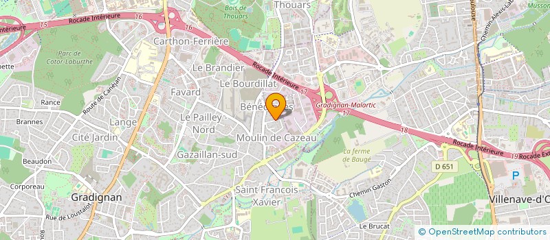 localisation de l'entreprise ALTIRA PUBLISHING  GRADIGNAN