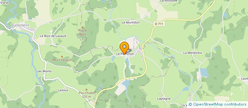 localisation de l'entreprise ALTIS à BALLEDENT