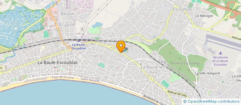 localisation de l'entreprise ALTIS AVOCATS à LA BAULE-ESCOUBLAC