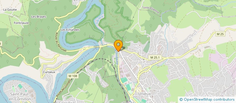 localisation de l'entreprise ALTIS CONFORT + SANTE  UNIEUX