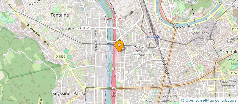 localisation de l'entreprise ALTIS CONSEIL à GRENOBLE