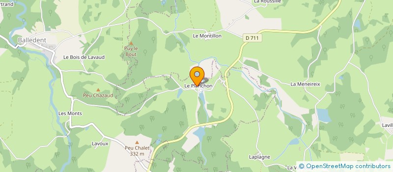 localisation de l'entreprise ALTIS DIFFUSION à BALLEDENT