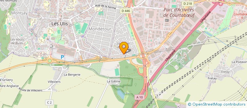 localisation de l'entreprise ALTIS FINANCE PARTE BANCAIRES ASSOCIES  LES ULIS