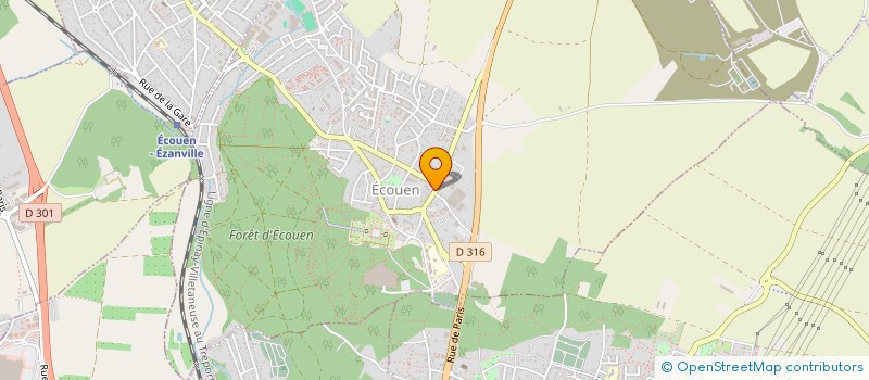 localisation de l'entreprise ALTIS HOME  ECOUEN