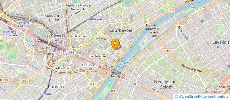 localisation de l'entreprise ALTIS NOTAIRES à COURBEVOIE