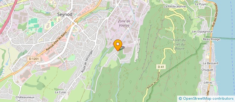 localisation de l'entreprise ALTIS PATRIMOINE ET ASSURANCES à ANNECY