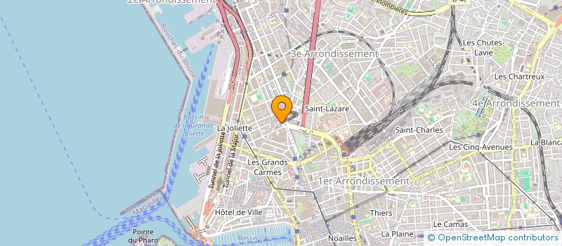 localisation de l'entreprise ALTIS PRESTIGE  MARSEILLE