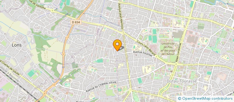 localisation de l'entreprise ALTIS SA à LONS