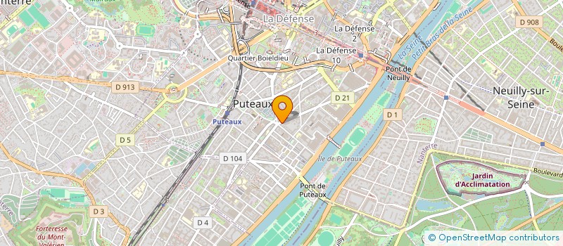 localisation de l'entreprise ALTIS TECHNOLOGIES SAS à PUTEAUX