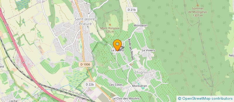 localisation de l'entreprise ALTISOLIS  CHIGNIN