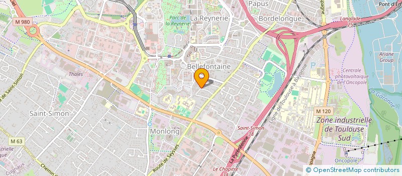 localisation de l'entreprise ALTISSIMMO à TOULOUSE