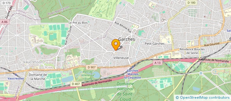 localisation de l'entreprise ALTISSIMO RH CONSEIL à GARCHES