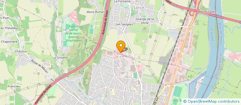 localisation de l'entreprise ALTISUR  SANCE