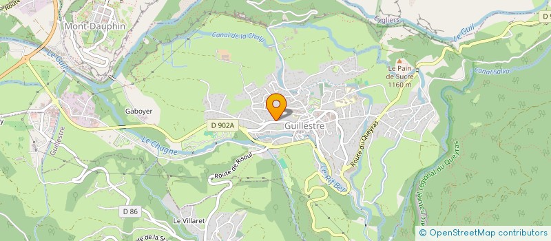 localisation de l'entreprise ALTITERA  GUILLESTRE