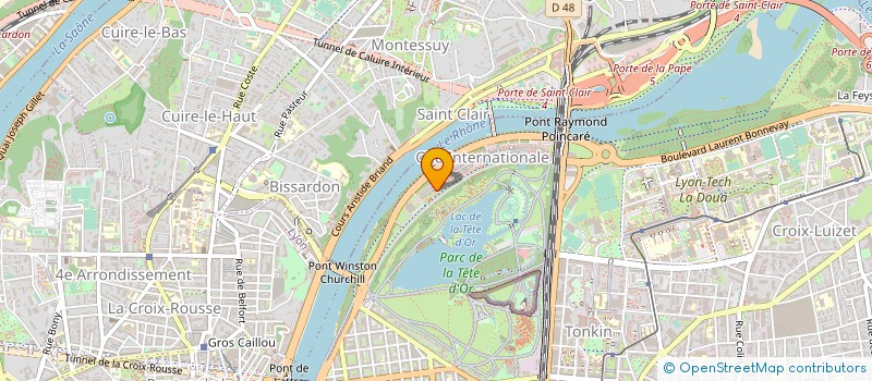 localisation de l'entreprise ALTITUDE à LYON