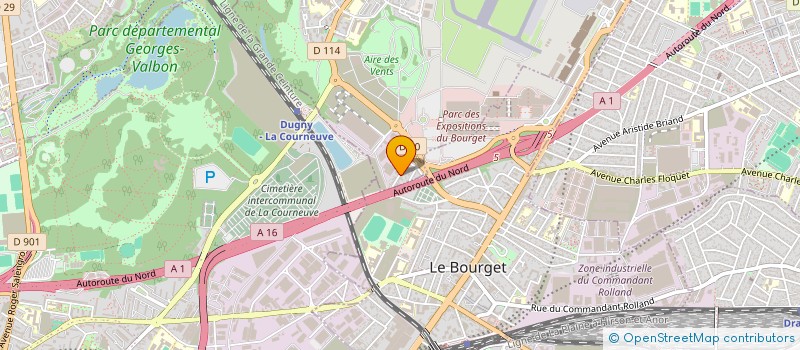 localisation de l'entreprise ALTITUDE à DUGNY
