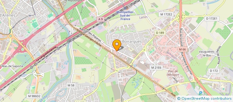 localisation de l'entreprise ALTITUDE à LATTES