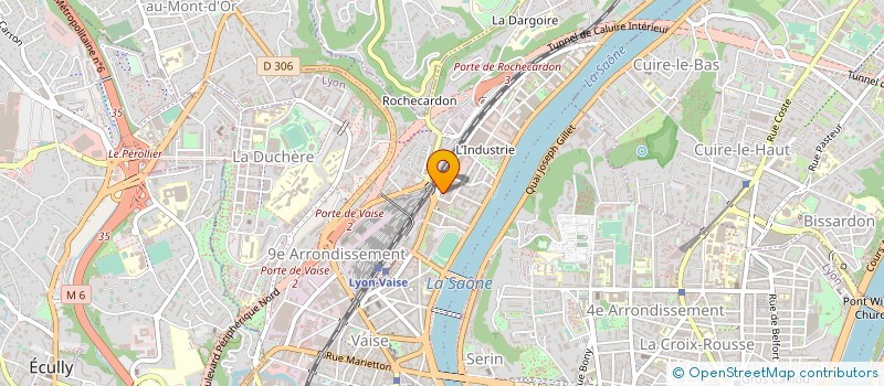 localisation de l'entreprise ALTITUDE 69 à LYON