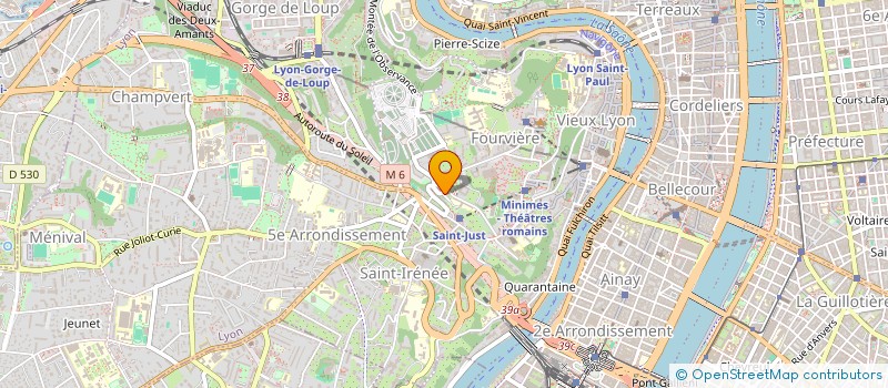 localisation de l'entreprise ALTITUDE à LYON