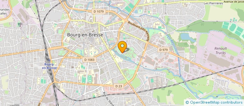localisation de l'entreprise ALTITUDE à BOURG-EN-BRESSE
