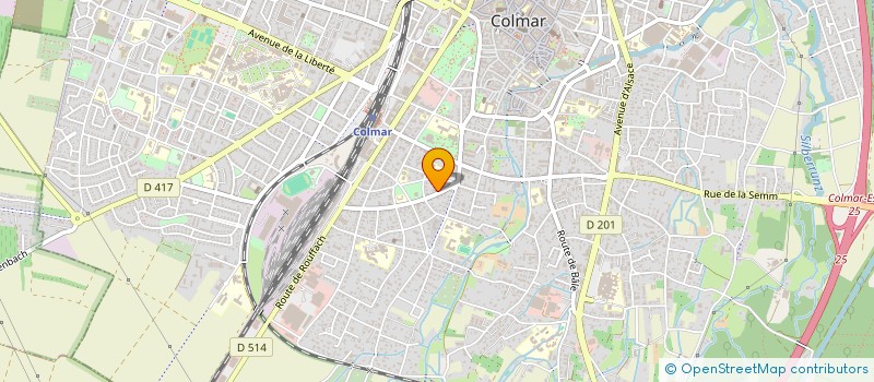 localisation de l'entreprise ALTITUDE  COLMAR