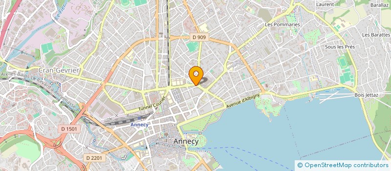 localisation de l'entreprise ALTITUDE AUXILIUM à ANNECY