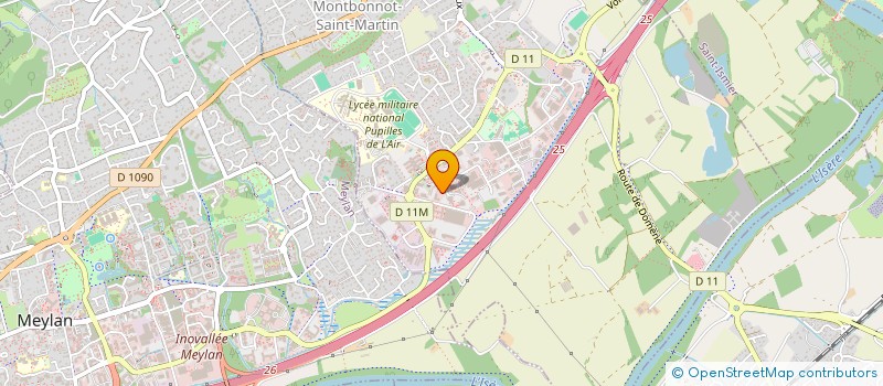 localisation de l'entreprise ALTITUDE AVOCATS  MEYLAN