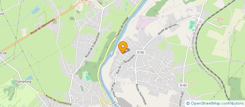 localisation de l'entreprise ALTITUDE CONSULTING  COMMELLE-VERNAY