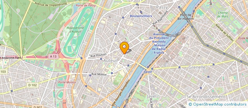 localisation de l'entreprise ALTITUDE CONSULTING  PARIS