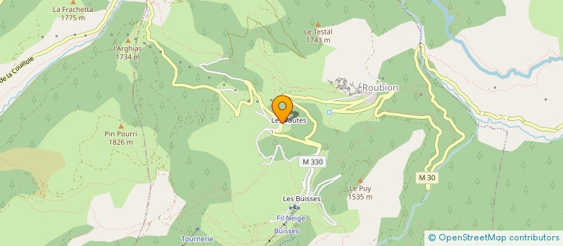 localisation de l'entreprise ALTITUDE ESCAPE  ROUBION