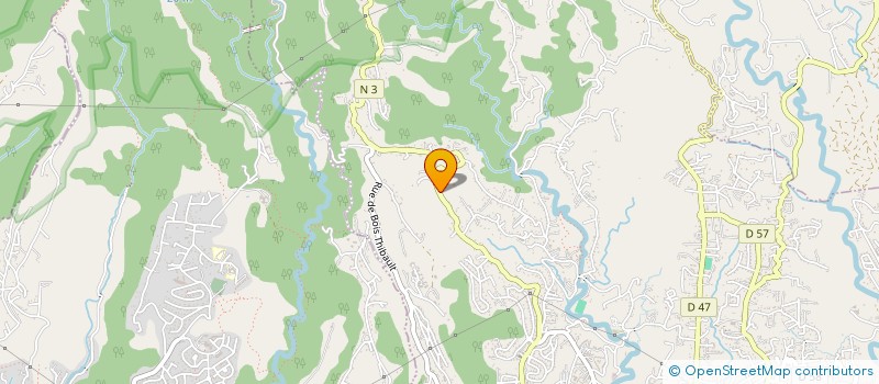 localisation de l'entreprise ALTITUDE ET PERSPECTIVES S.D.972  FORT-DE-FRANCE