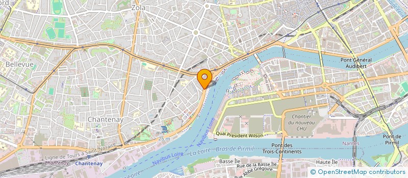 localisation de l'entreprise ALTITUDE FINANCE à NANTES