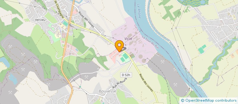 localisation de l'entreprise ALTITUDE IMMOBILIER  BOUVESSE-QUIRIEU